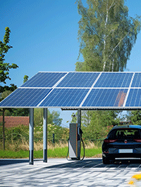 arac otopar sarj istasyonu ges cozumleri