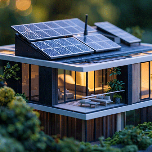 ev villa ges projesi kendi elektirigini uret aracini sarj et 1