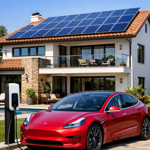 solar carport arac otopark ges sistemleri